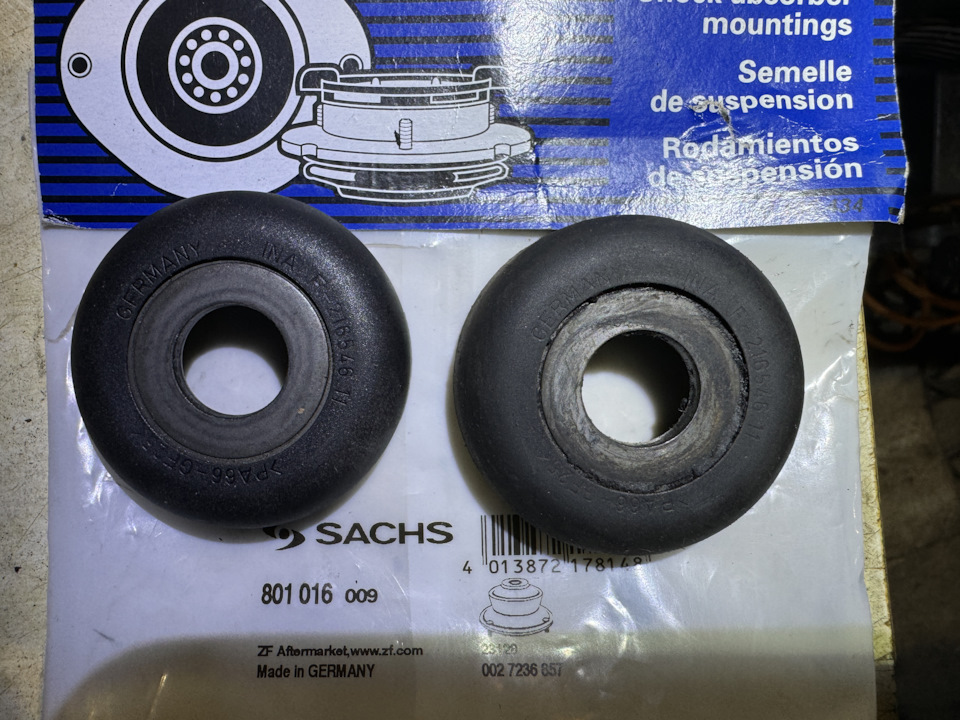 Скрип во время поворота руля. Повторная замена опорного подшипника ...