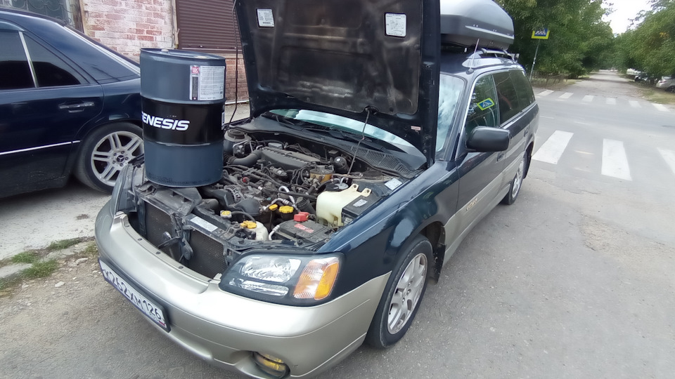 Subaru Outback (BH) 2.5 бензиновый 2001 | Пожилой оппозит на DRIVE2