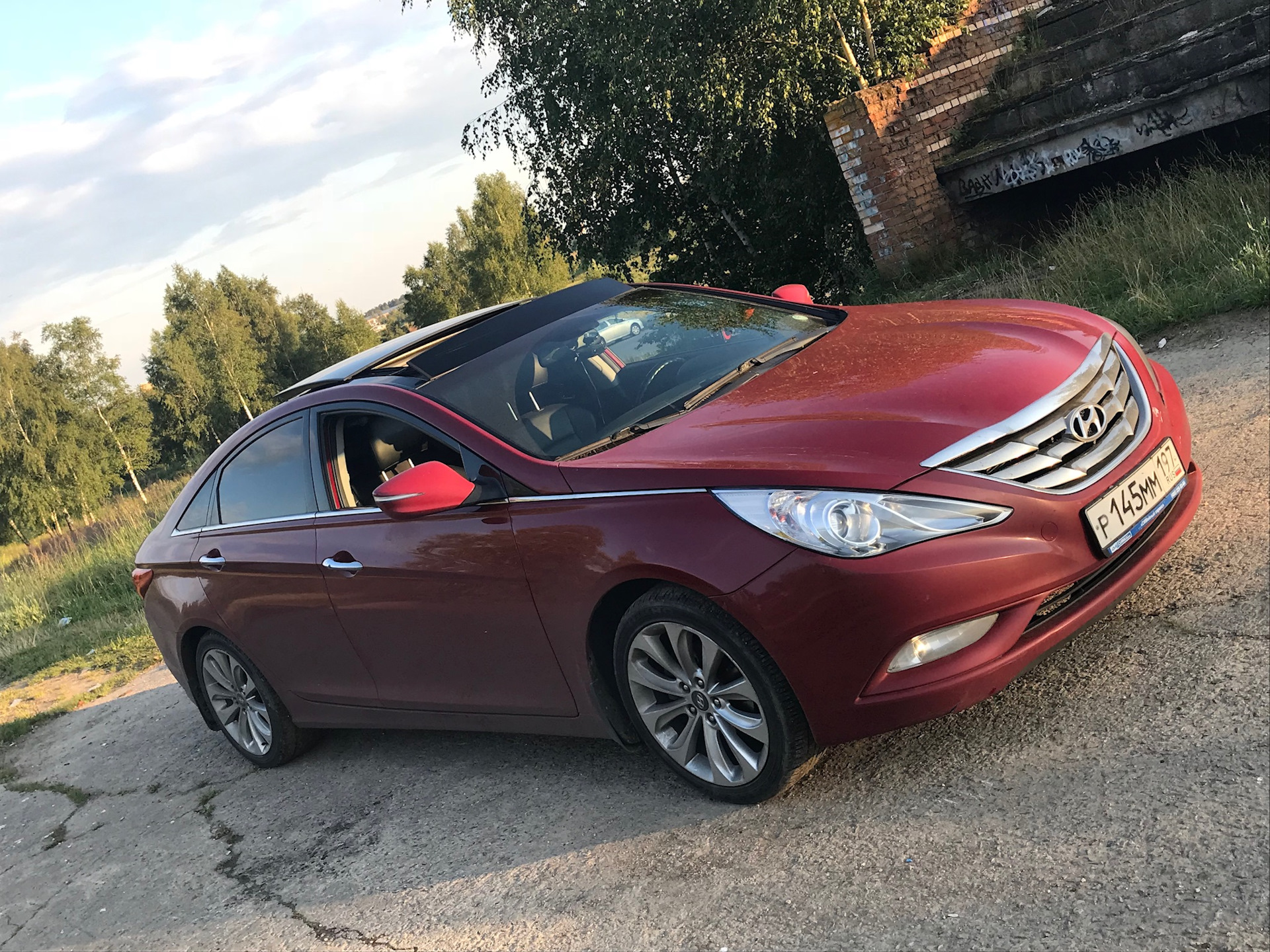 Hyundai sonata цвета