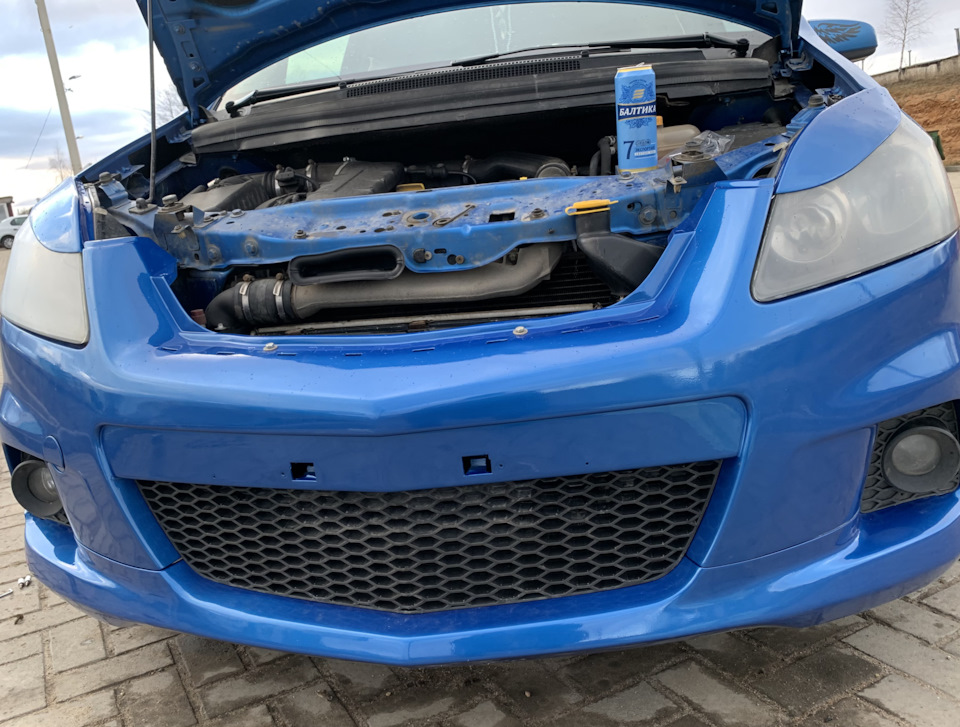 Снова покраска бампера, но не от сколов, ремонт заднего бампера. — Opel ...