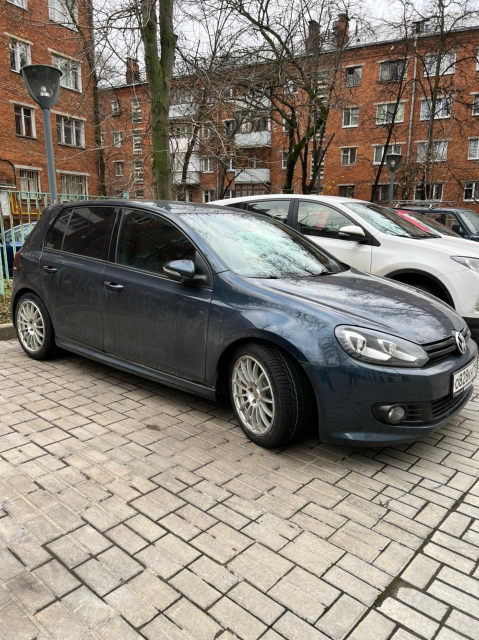 159. Продам зимний комплект колес: диски Advan racing RT r17-8 et50 резина  Continental viking contact 7 224/45 r17 — Volkswagen Golf Mk6, 1,2 л, 2012  года | покупка машины | DRIVE2