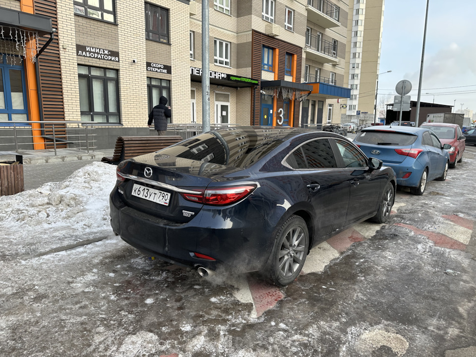 Тонировка lumar 5% — Mazda 6 (3G) GJ, 2 л, 2019 года | стайлинг | DRIVE2