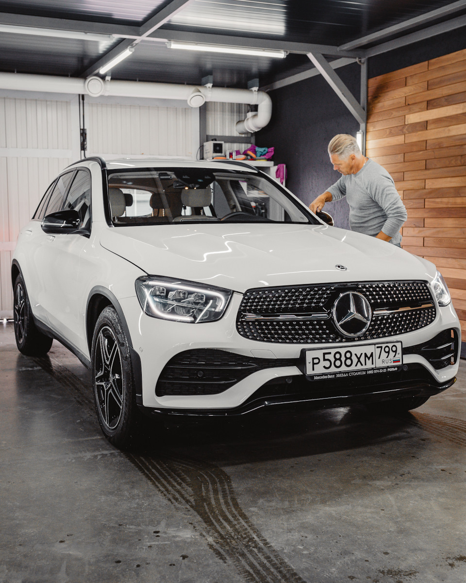 ⚫️🔴⚪️ Mercedes-Benz GLC 300 — «бронирование» капота. — ZaShumim на DRIVE2