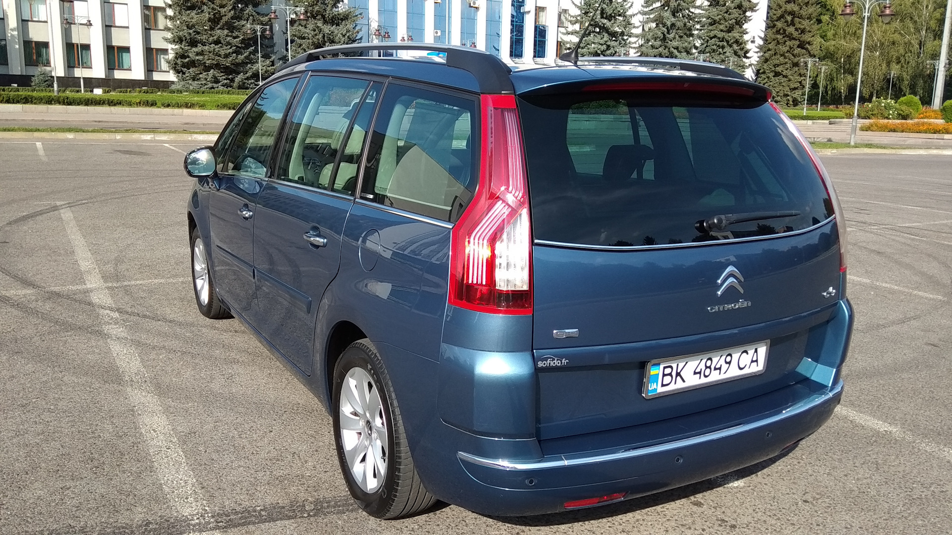 C4 Grand Picasso путешествия