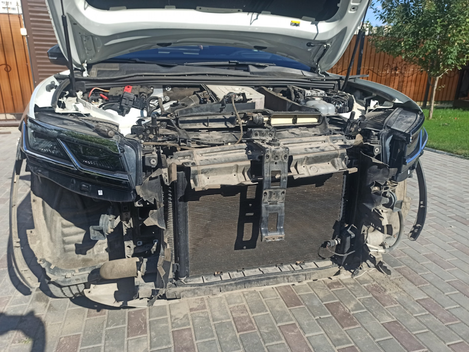 Снял усилитель — Volkswagen Touareg (3G)