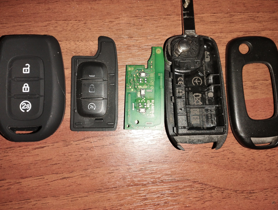 Keys button