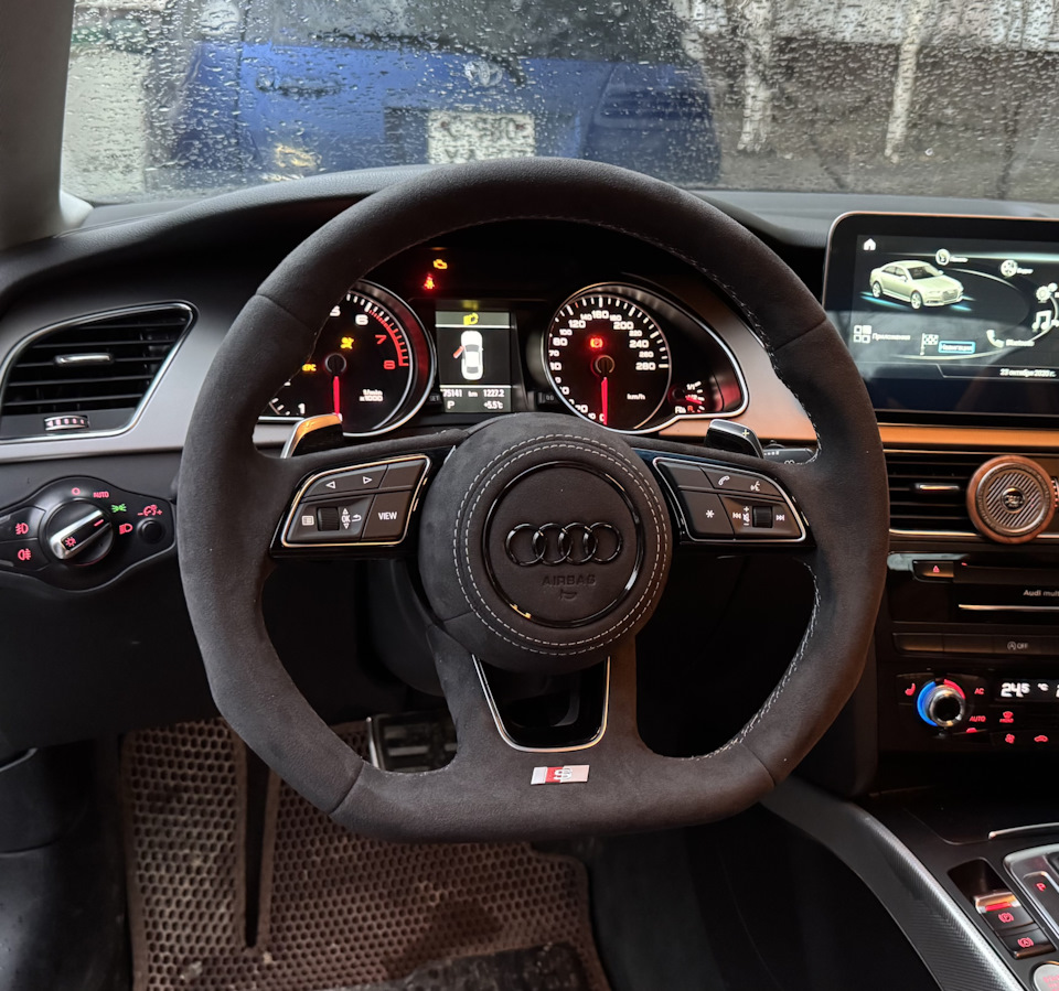 Руль Audi алькантара на Audi A3 (8V), Audi A4 (B8), Audi A6 (C7), Audi ...