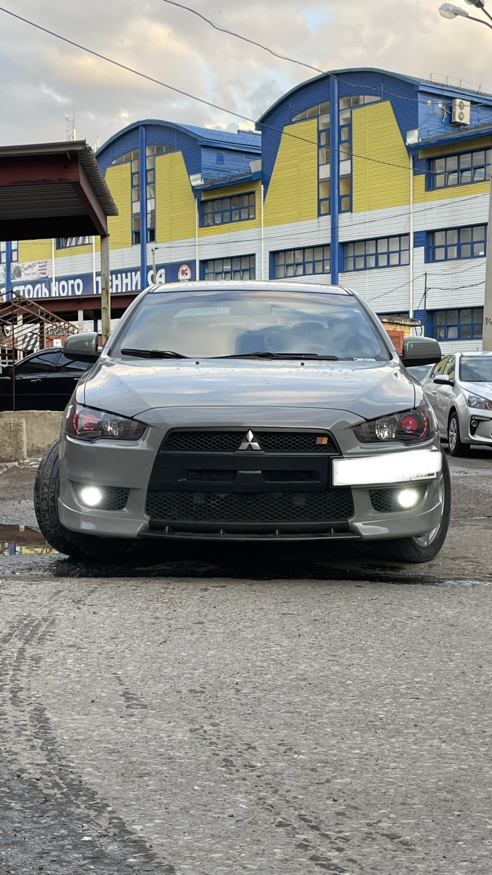 Полный перекрас в цвет Nardo grey. Часть 2. — Mitsubishi Lancer X, 2 л,  2007 года | кузовной ремонт | DRIVE2