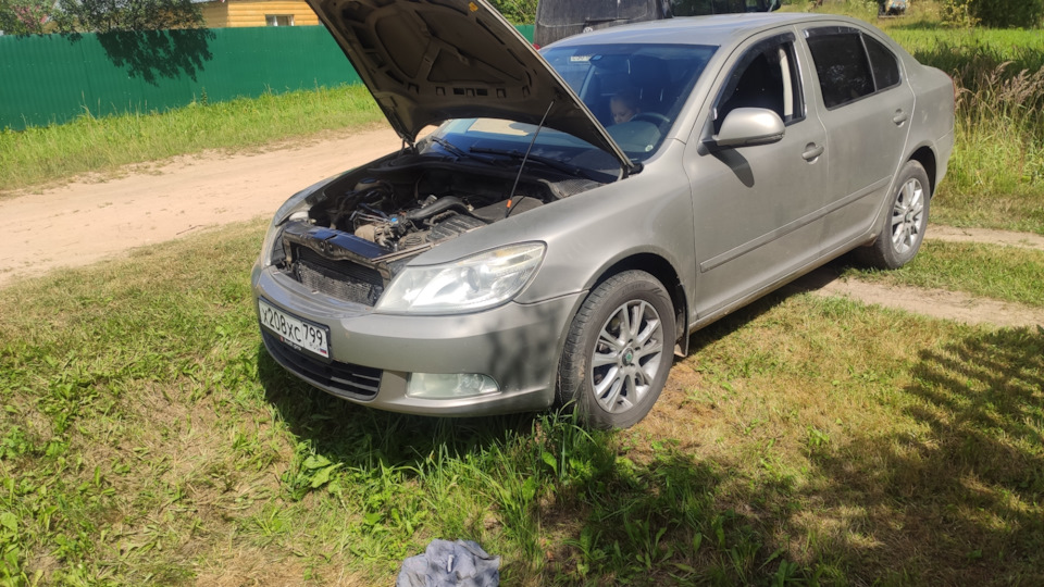 Раскоксовка двигателя часть 2 — Skoda Octavia A5 Mk2, 1,4 л, 2009 года ...