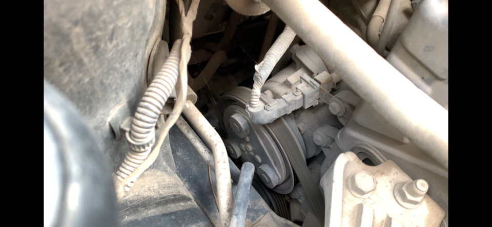 Непонятный звук при работе кондиционера — Hyundai Getz, 1,4 л, 2008 ...