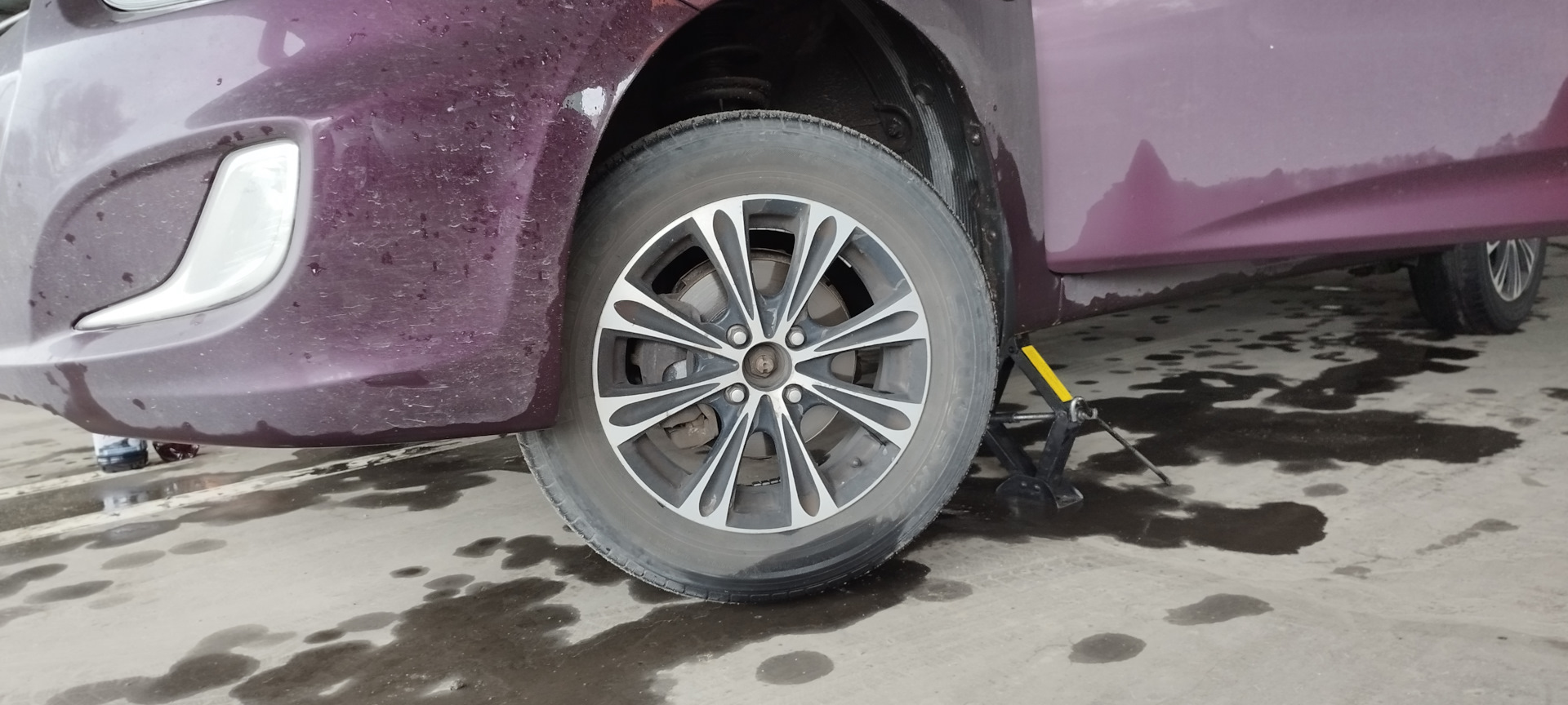 Замена жидкости ГУР на Солярисе самостоятельно — Hyundai Solaris, 1,4 л ...