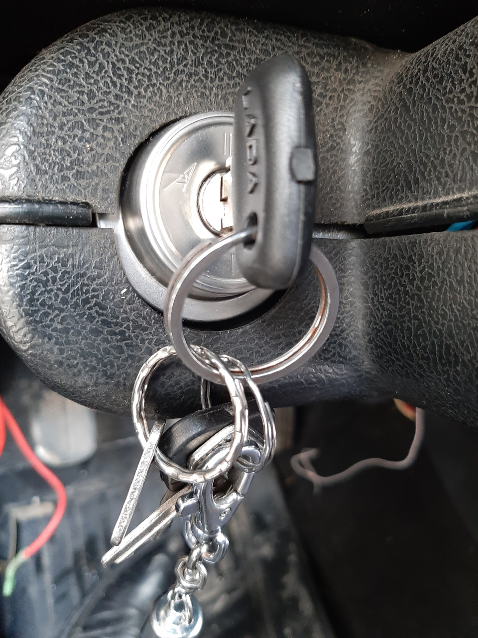 Устранение поломки, замена замка зажигания. — Lada 4x4 3D, 1,6 л, 1987 ...