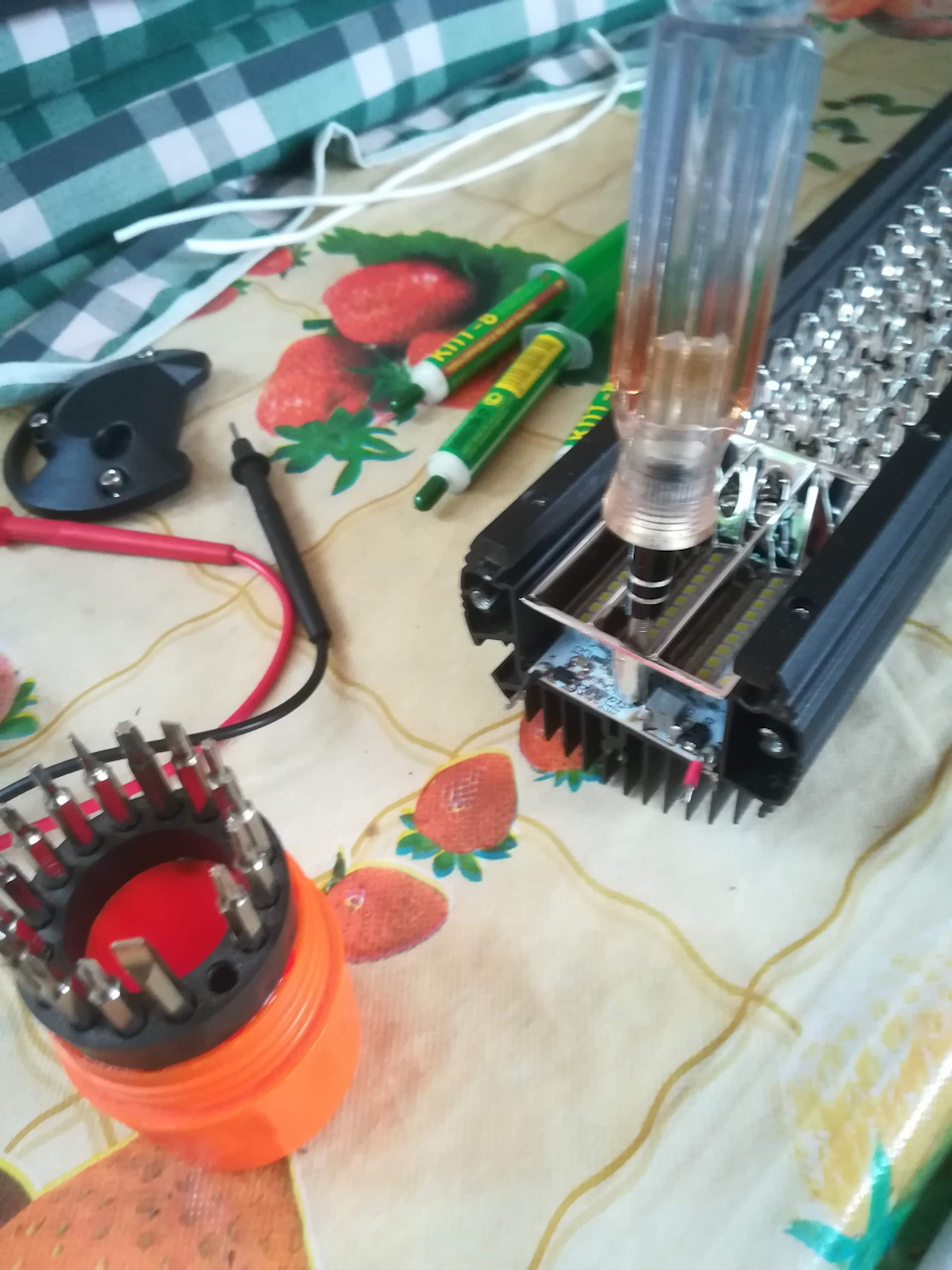 Ремонт и доработка китайской светодиодной балки. — Lada 4x4 3D, 1,7 л ...