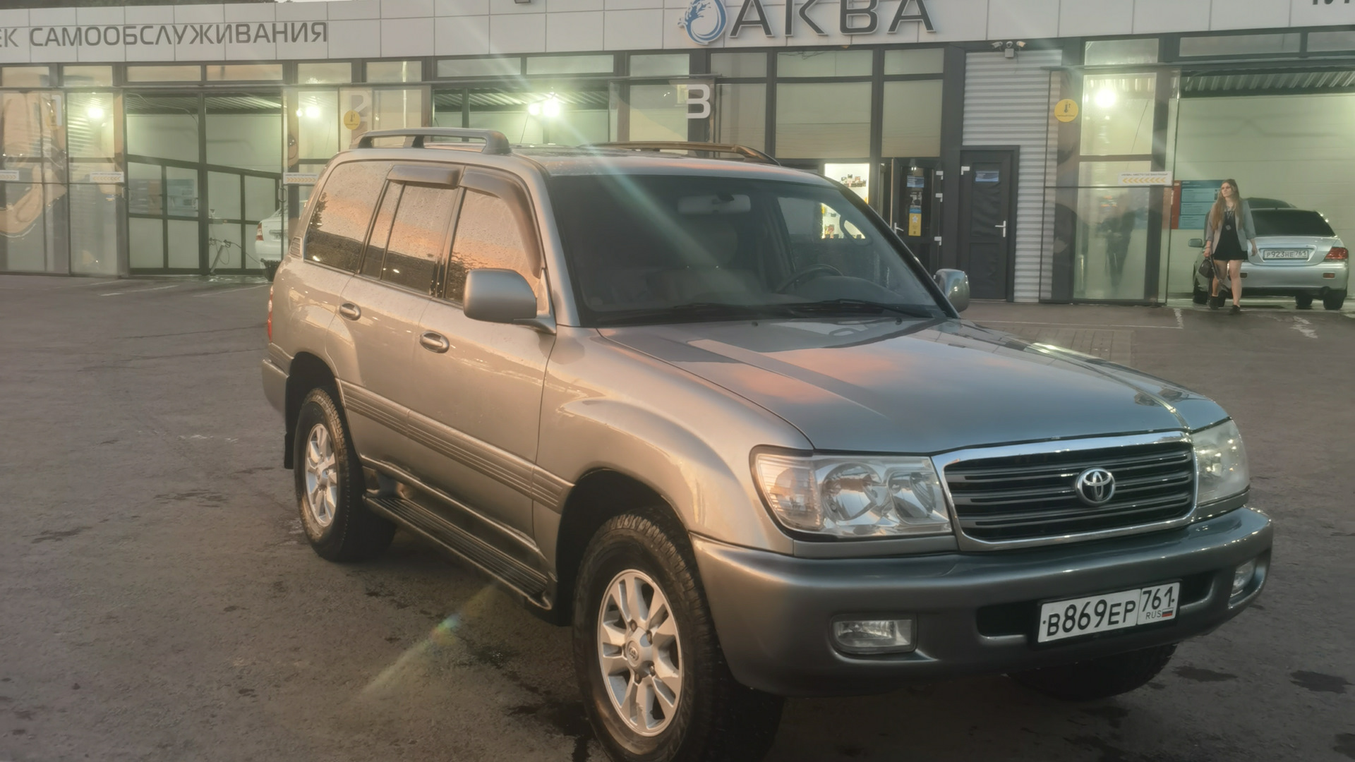 Toyota Land Cruiser 100 4.7 бензиновый 1998 | Мастодонт на DRIVE2