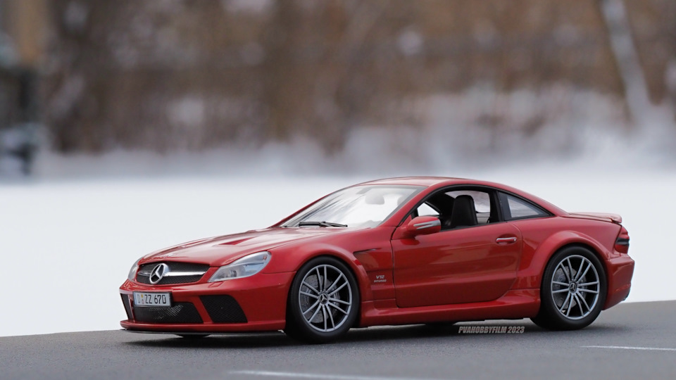 Mercedes-Benz SL65 AMG (R230 Facelift), 2009 (Minichamps #100 038