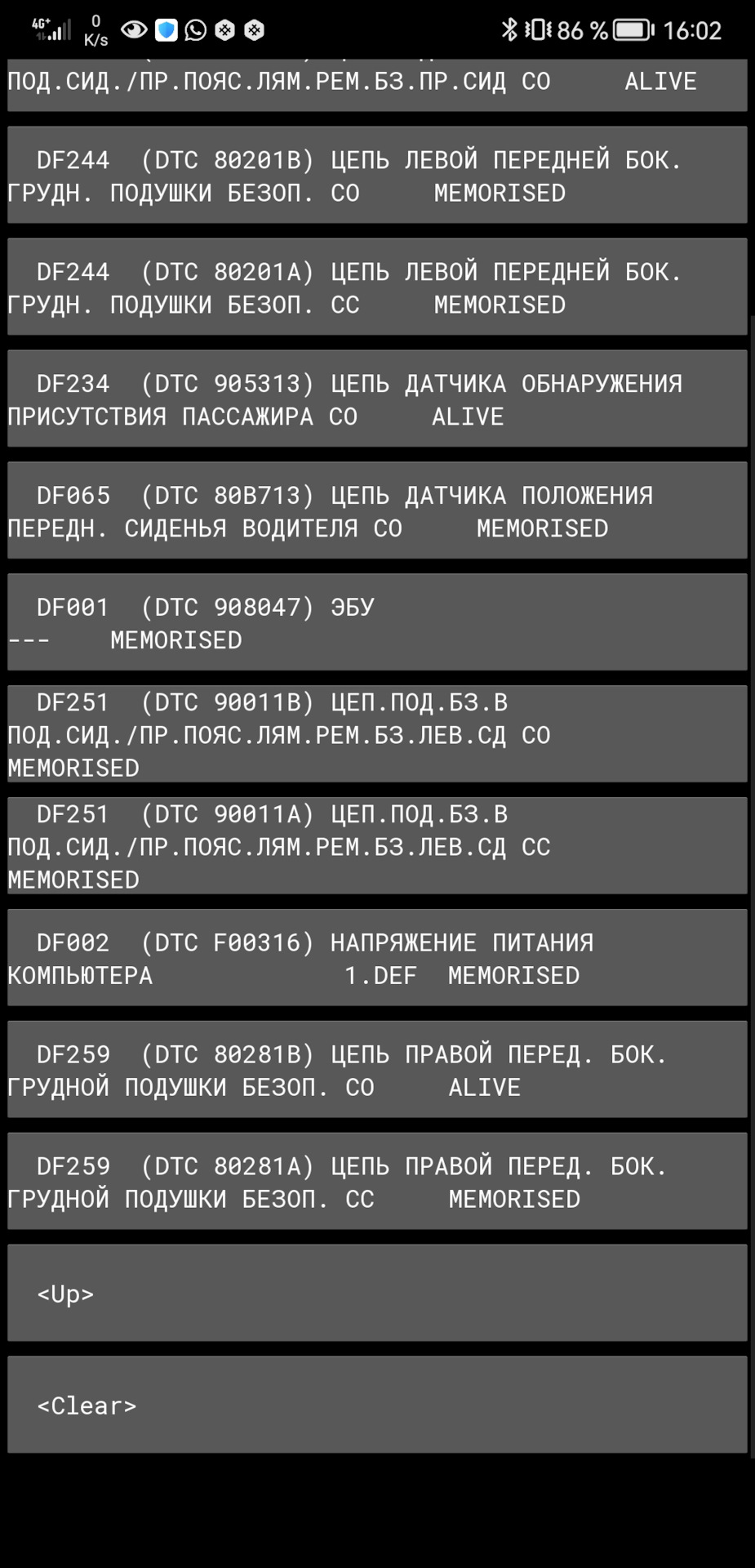 Запчасти на фото: DF244, DF234, DF065, DF001, DF251, DF259. Фото в бортжурнале Renault Laguna III