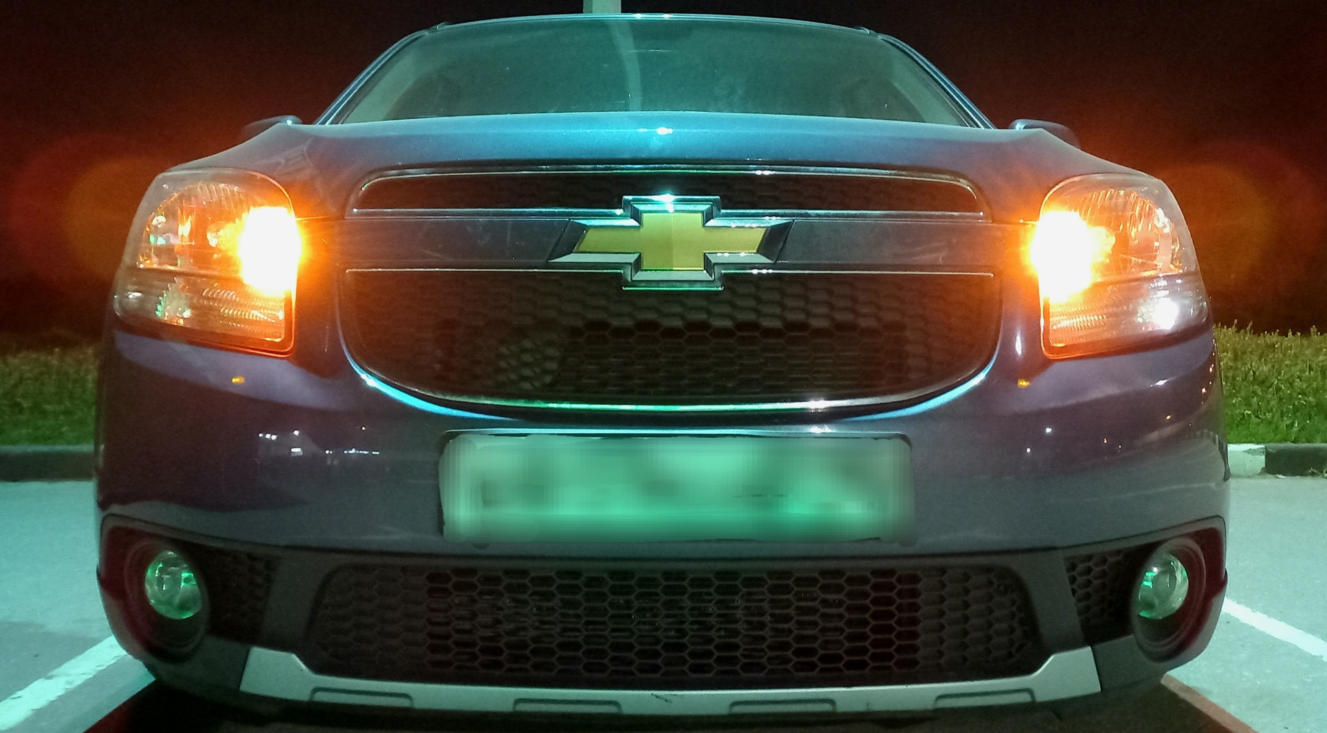 Габаритые огни 💡 — Chevrolet Orlando (1G), 1,8 л, 2014 года | просто ...