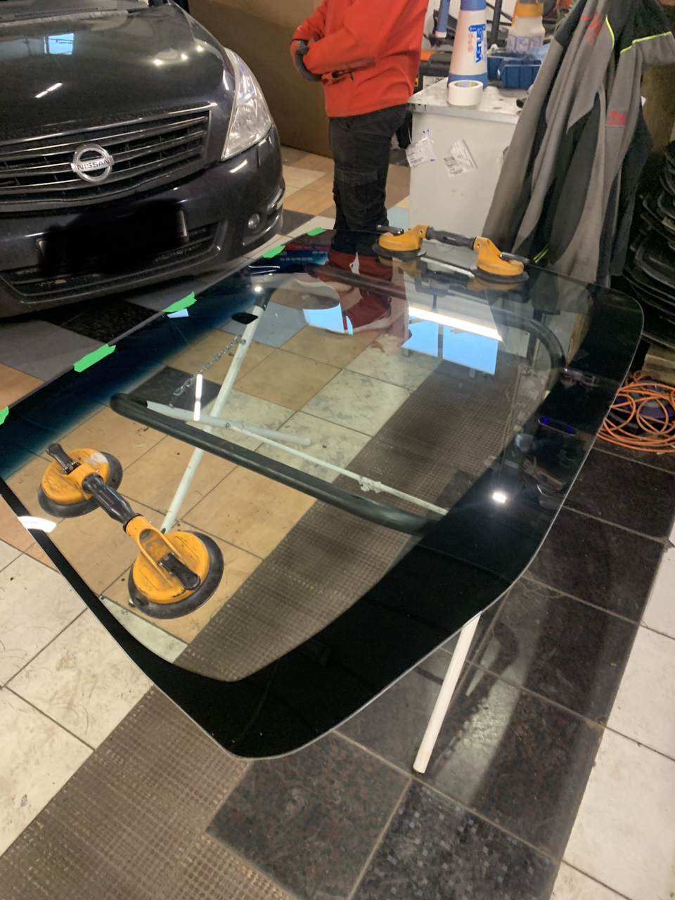 #️⃣1️⃣ Замена лобового — Nissan Teana (J32), 2,5 л, 2010 года | другое ...