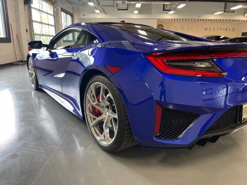 Acura NSX 2020 синяя