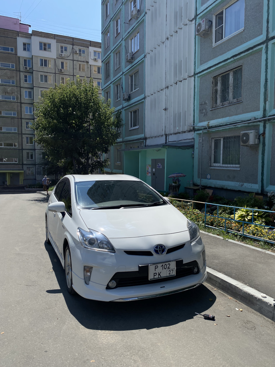 3. Квадратные номера(Японский ГОСТ). — Toyota Prius (30), 1,8 л, 2012 года  | стайлинг | DRIVE2