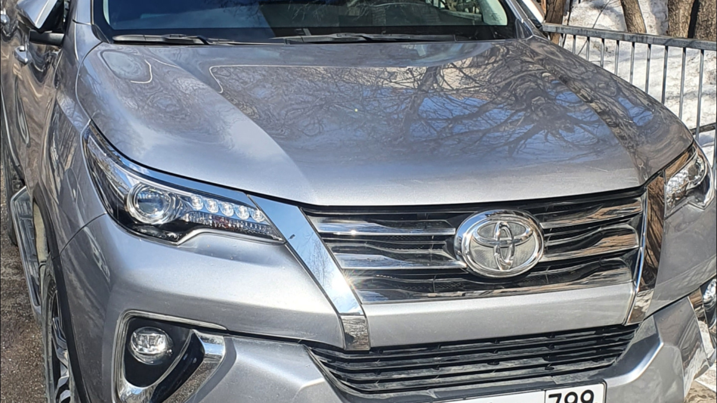 Toyota Fortuner (2G) 2.8 дизельный 2019 | Новый друг в семействе на DRIVE2