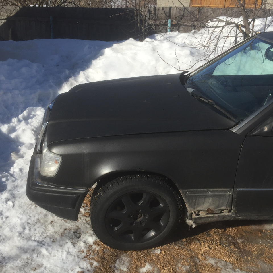 Привести в порядок кузов. Начало. — Mercedes-Benz E-class (W124), 2 л, 1991  года | своими руками | DRIVE2