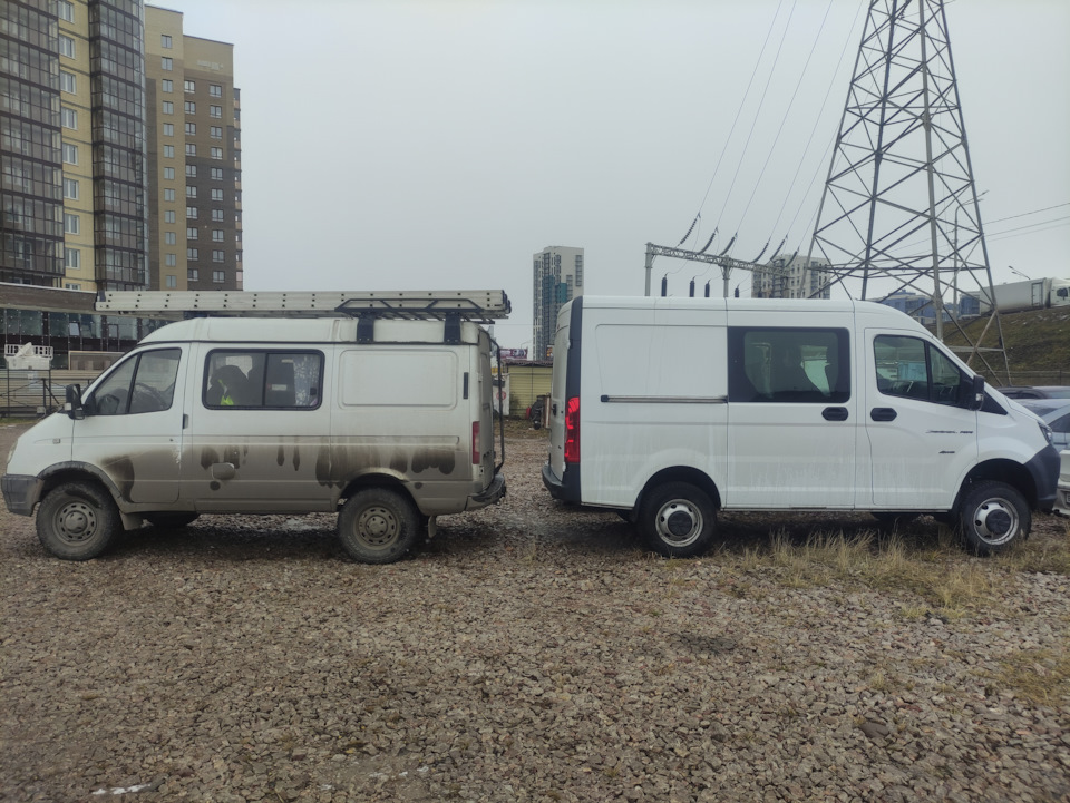 Старый / новый — ГАЗ Соболь NN