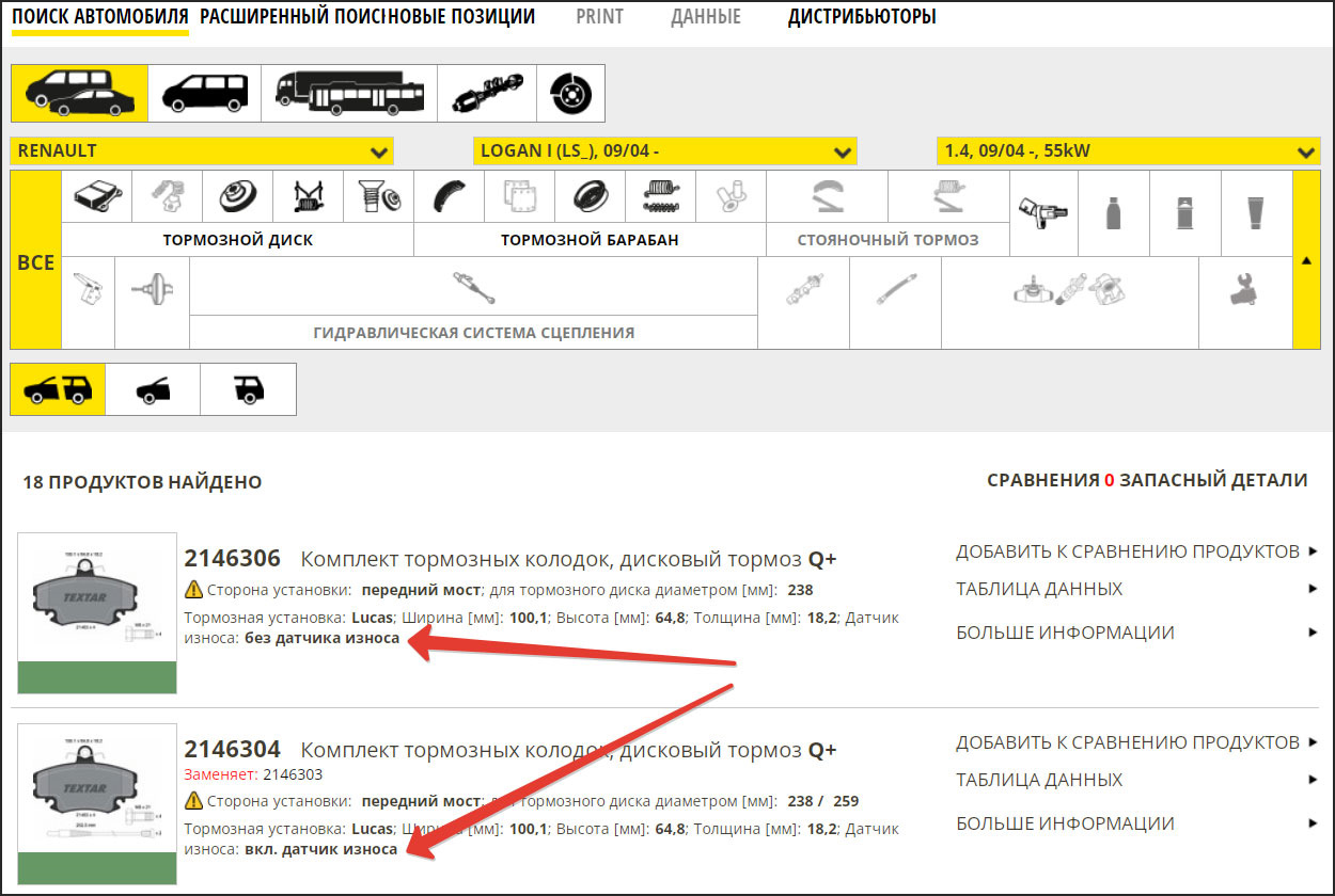 Каталог Textar: очевидные и неочевидные возможности — Textar на DRIVE2