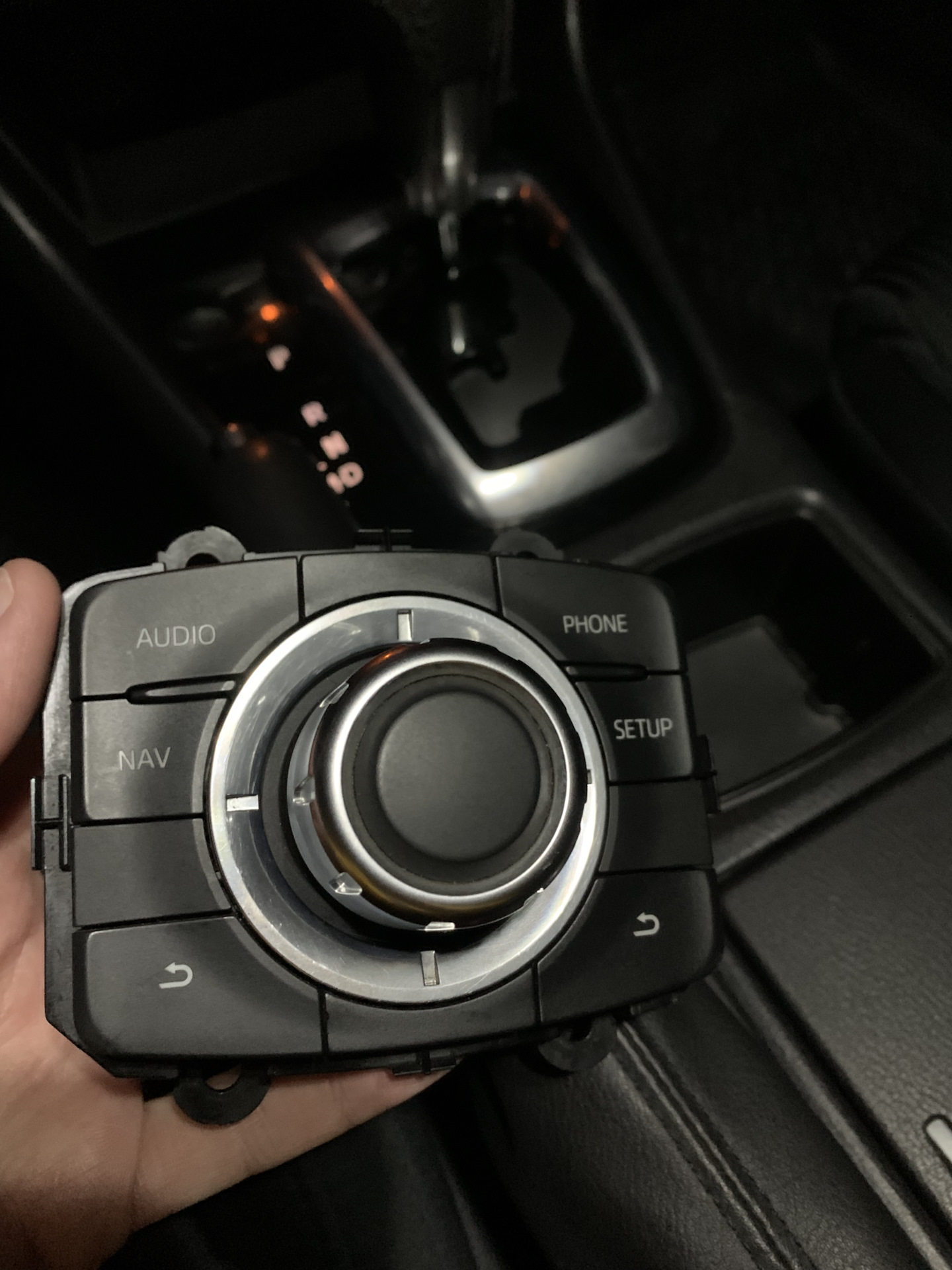 Джойстик мультимедиа — Mazda 6 (3G) GJ, 2 л, 2013 года | стайлинг | DRIVE2
