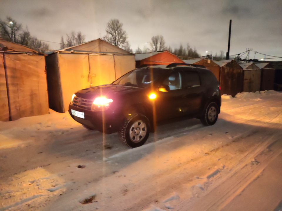Диодные поворотники — Renault Duster (1G), 2 л, 2012 года | аксессуары ...