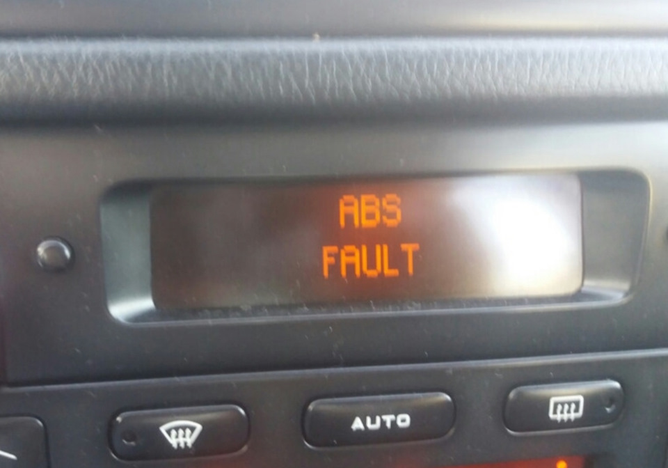 ABS fault — Peugeot 406, 1,8 л, 1999 года электроника DRIVE2