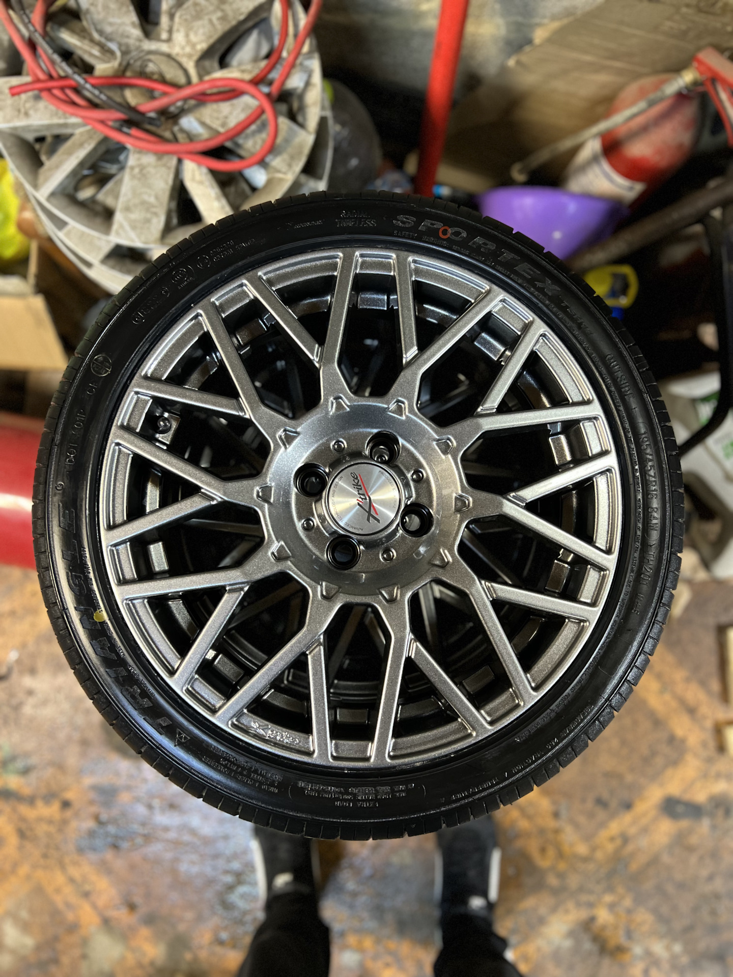 Triangle TH201 Sportex (TSH11) 195/45 R16 84W на диски X`trike X-125 ...