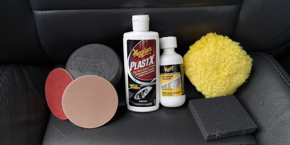 Meguiar's G2980 Heavy Duty Headlight Restoration Kit