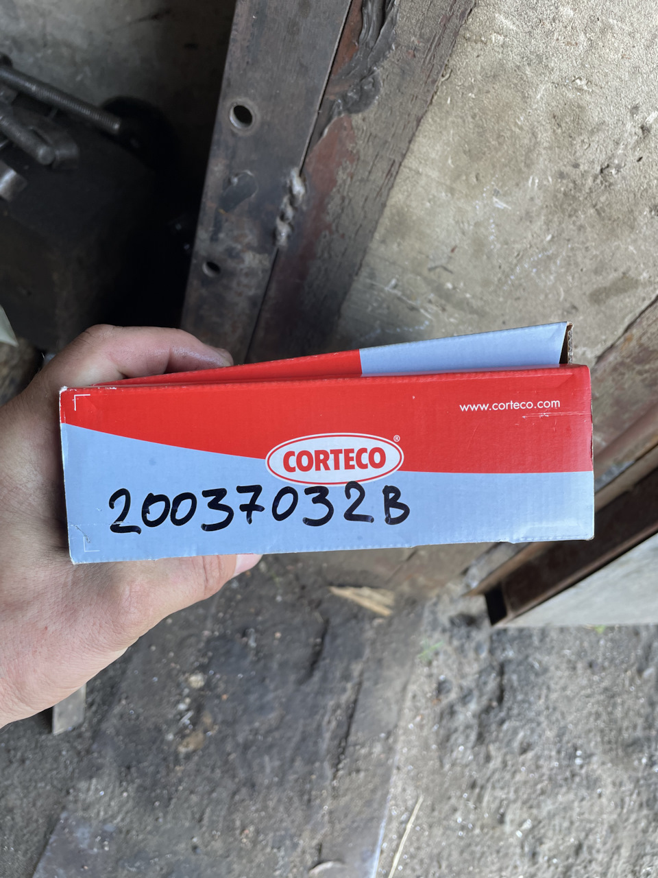 20037032B Уплотняющее кольцо, коленчатый вал CORTECO | Запчасти на DRIVE2