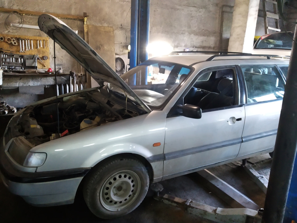 Диагностика — Volkswagen Passat Variant (B4), 1,8 л, 1993 года | другое ...