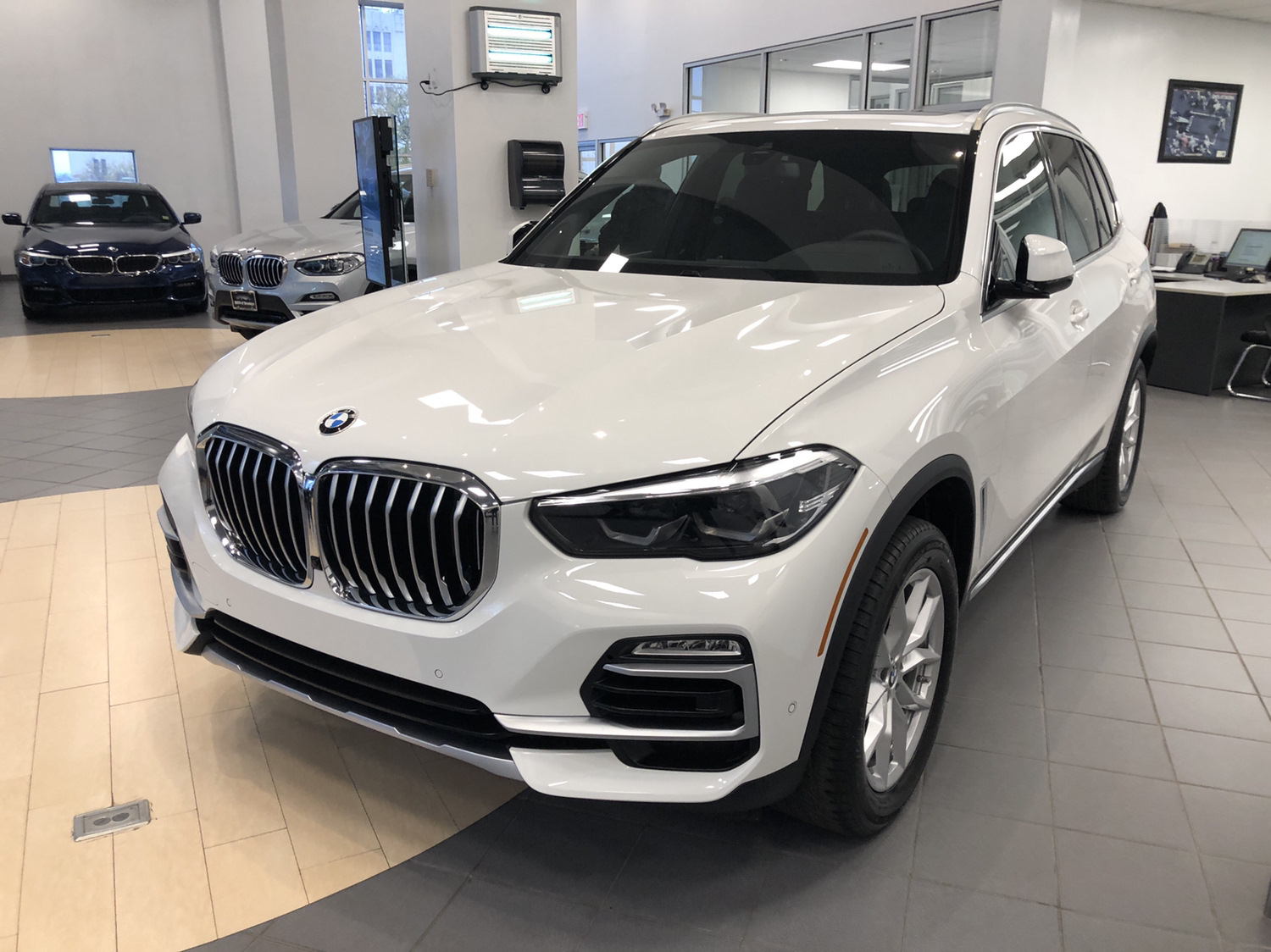 BMW x5 2019 Silver