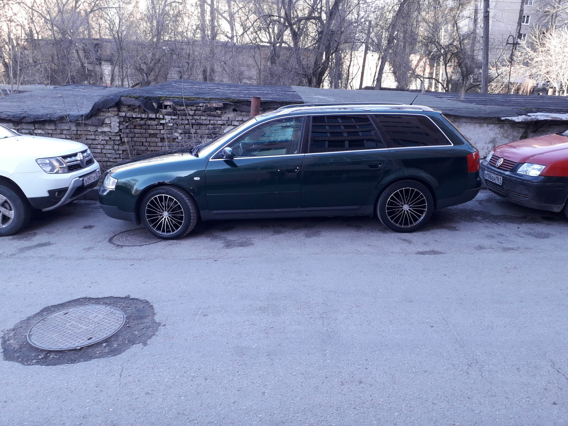 Переобулся на лето р17 — Audi A6 Avant (C5), 2,4 л, 1999 года ...