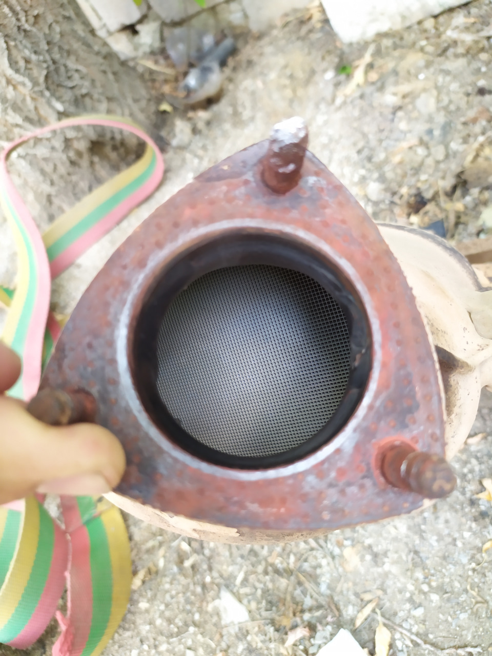 Паук вместо катализатора — Lada Гранта, 1,6 л, 2014 года | тюнинг | DRIVE2