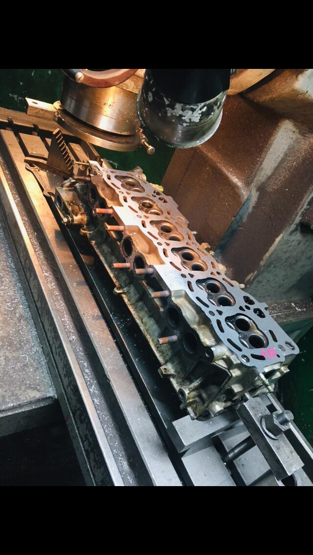 Переборка ГБЦ 1g-fe трамлер — Toyota Mark II (90), 2 л, 1995 года ...