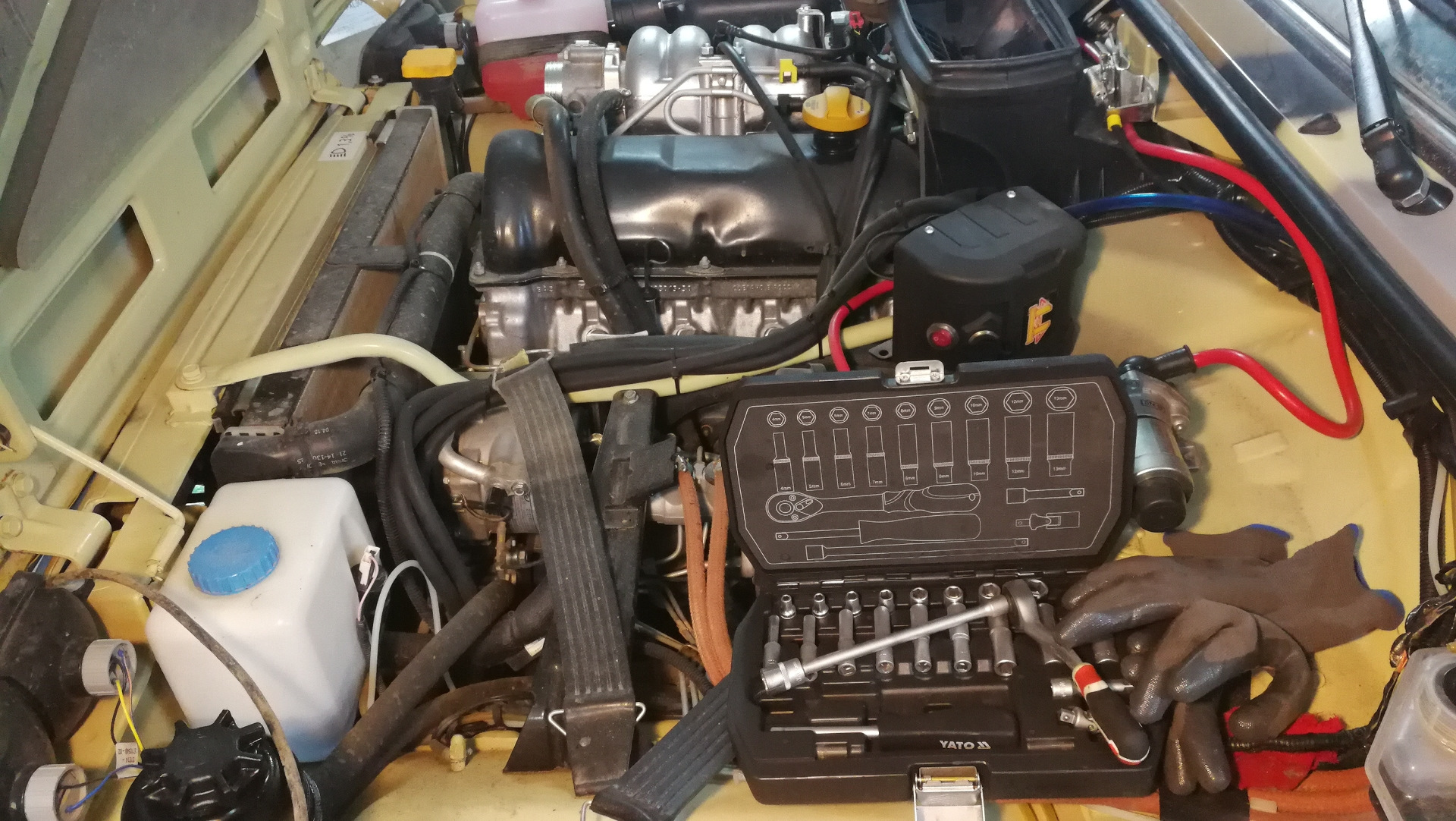 Замена гидронатяжителя цепи на механический — Lada 4x4 3D, 1,7 л, 2018 ...