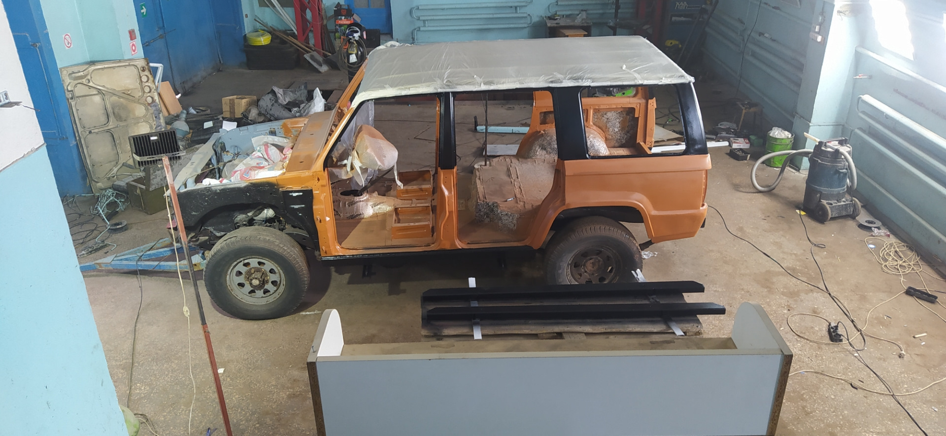 Конец покрасочным работам по исузу трупер — Isuzu Trooper (1G), 2,3 л ...