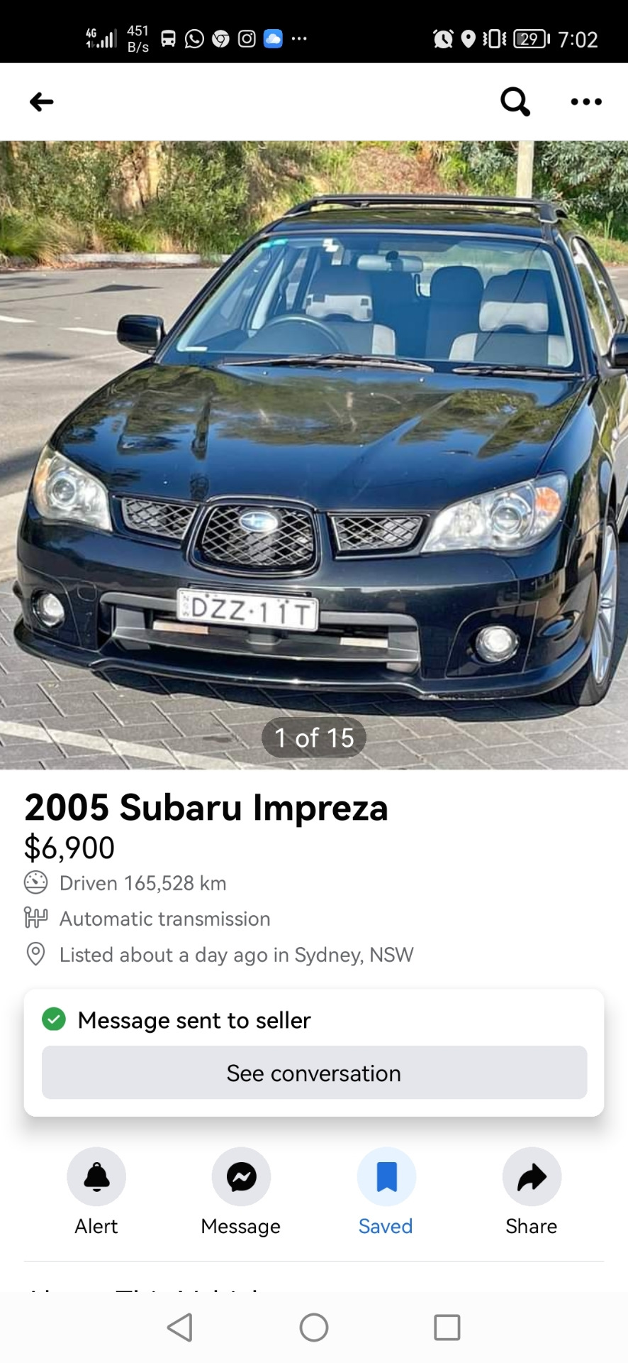 Покупка, оформление — Subaru Impreza (GD, GG), 2 л, 2005 года | покупка  машины | DRIVE2