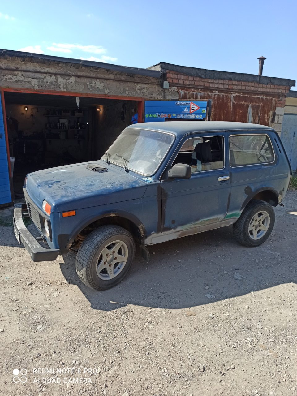 Закончил ремонт стороны и начал другую — Lada 4x4 3D, 1,7 л, 2012 года ...