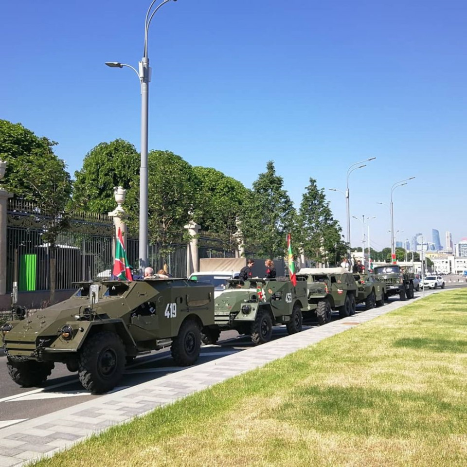 В День пограничника в Москве пройдет пробег восстановленной бронетехники —  Сообщество «Военно-Техническое Общество» на DRIVE2