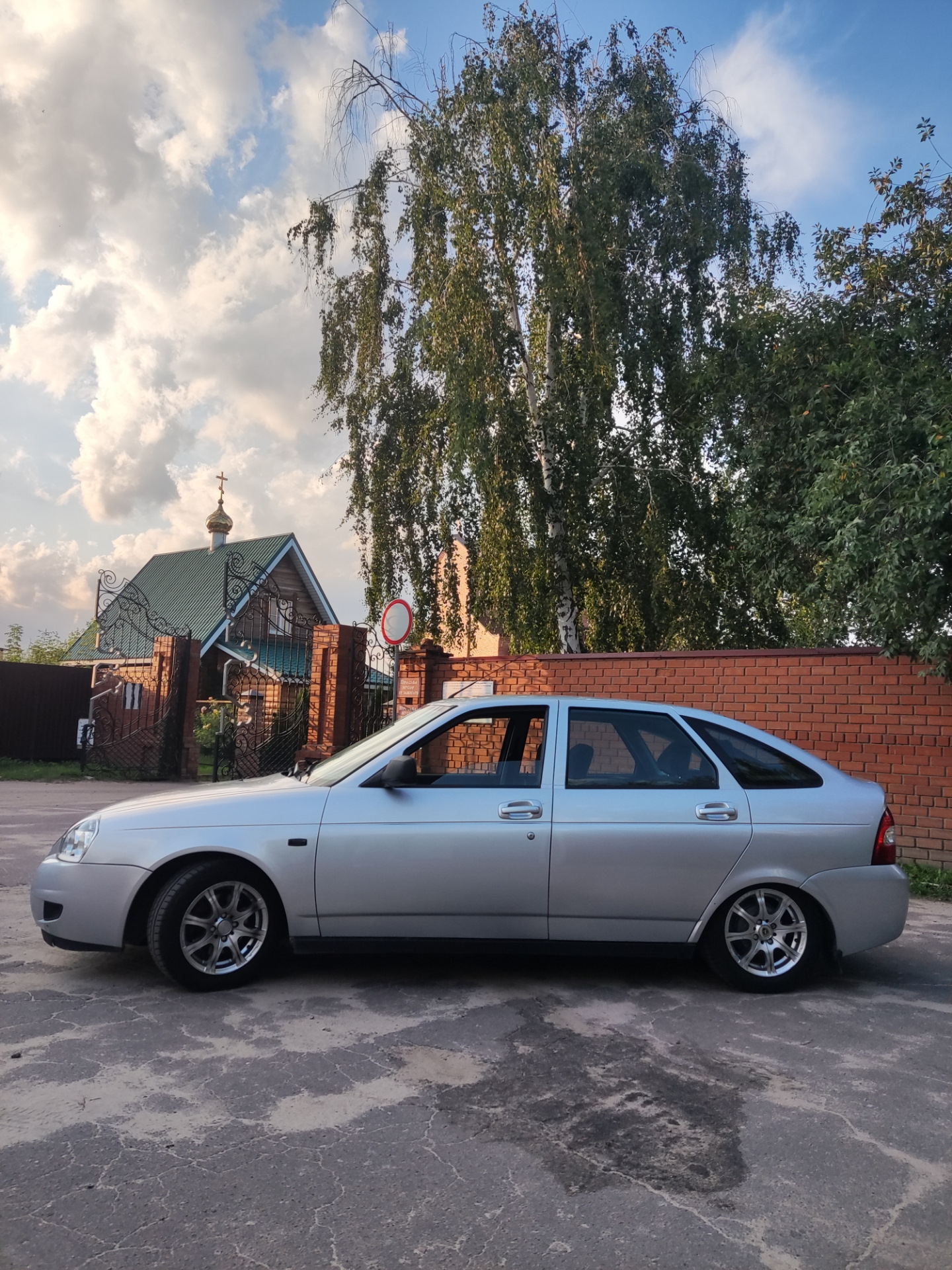 Парни из Воронежа, подскажите, где сделать развал на заниженой машине. —  Lada Приора хэтчбек, 1,6 л, 2010 года | другое | DRIVE2