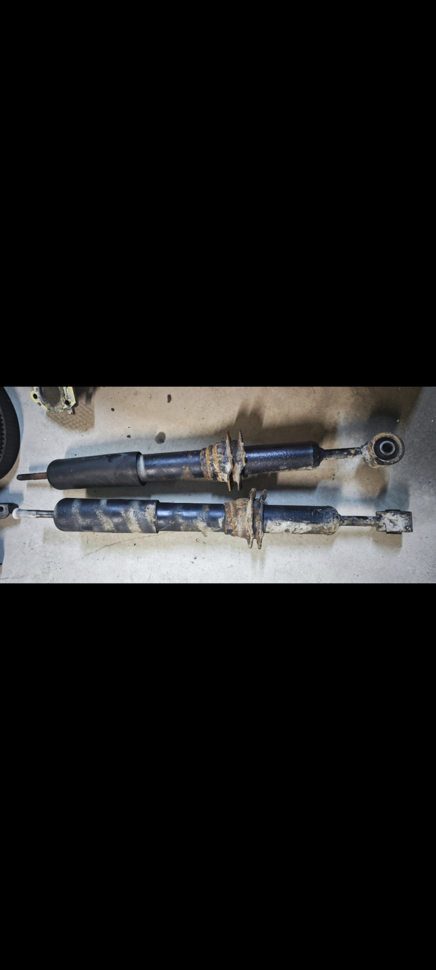 Старые аморты. — Lexus GX (UZJ120)