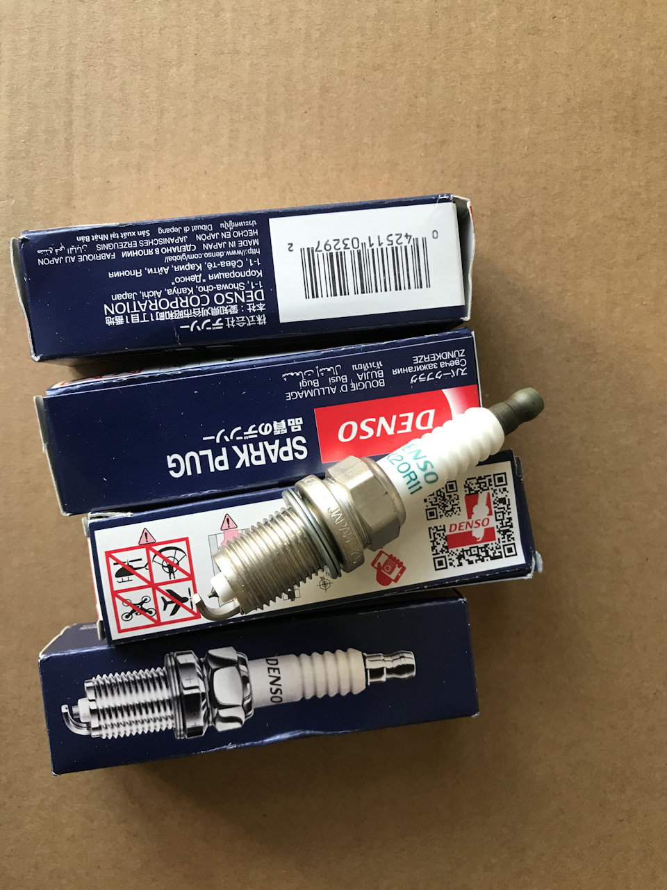 Свечи зажигания — Toyota Camry (XV40), 2,4 л, 2011 года | расходники ...