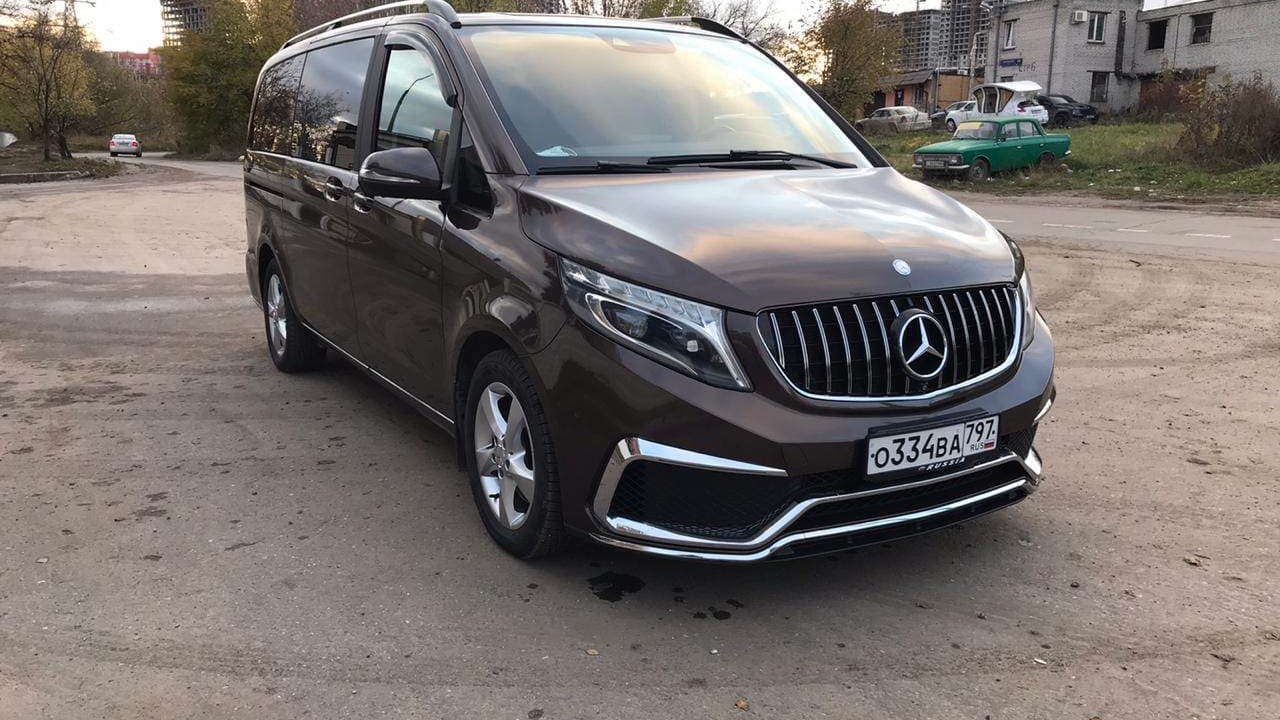 Mercedes-Benz V-Class (W447) 2.0 дизельный 2014 | Комфортный автомобиль на  DRIVE2