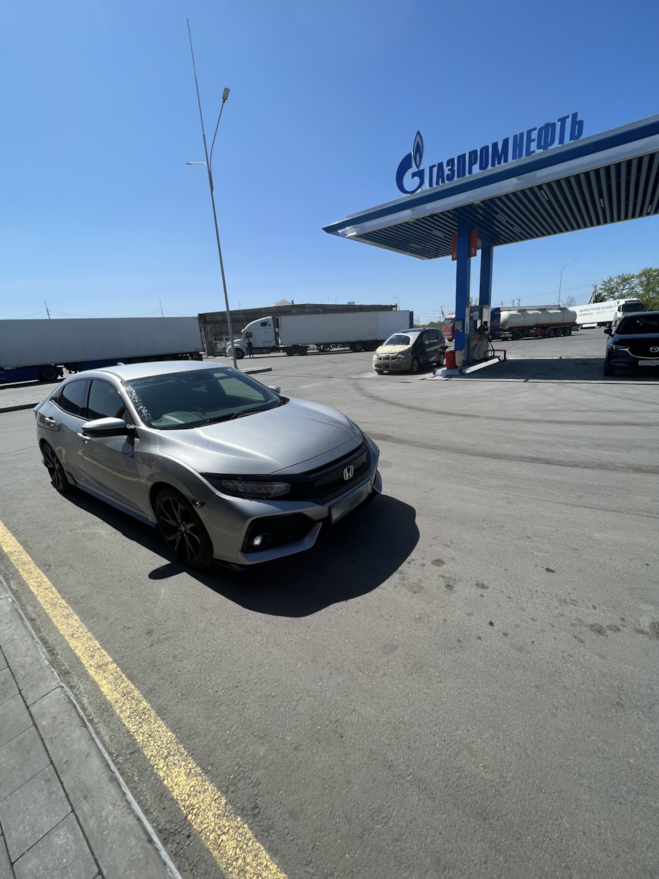 5000 км за 4 дня — Сибирь — СПБ — Honda Civic 5D (10G), 1,5 л, 2018 года |  путешествие | DRIVE2