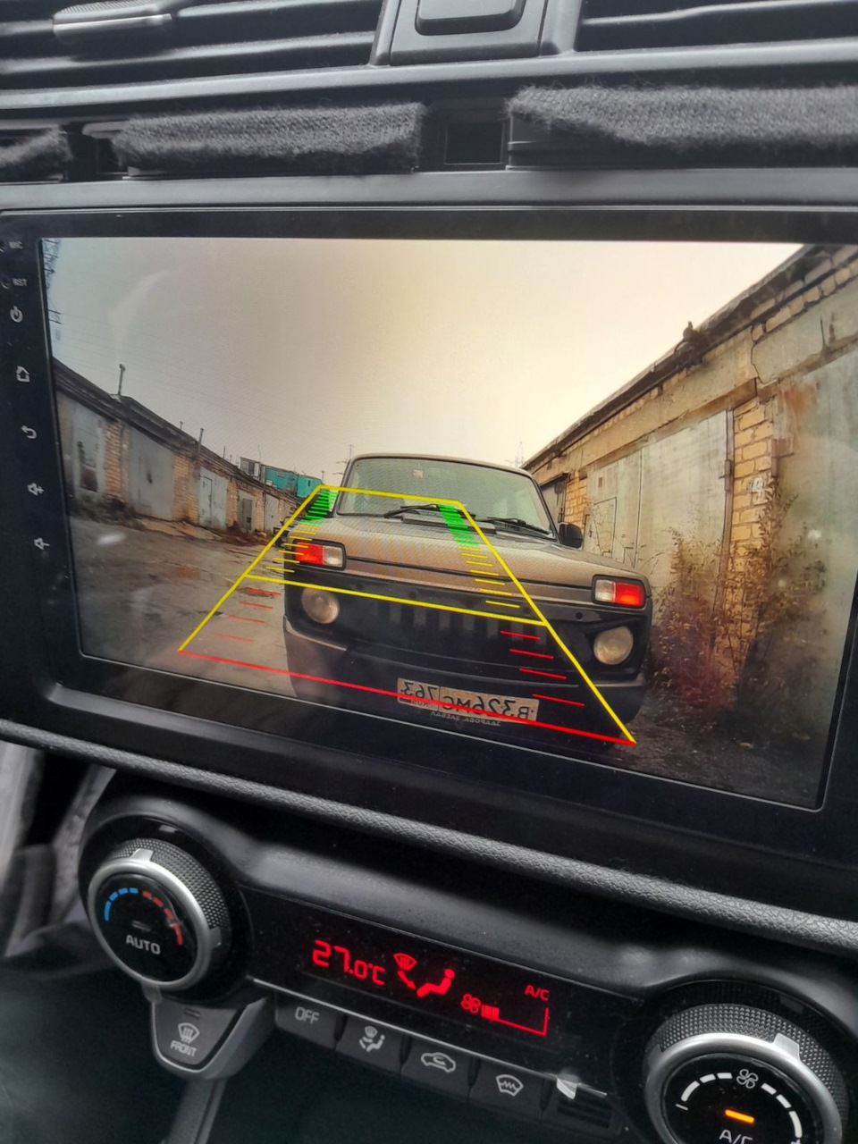 Камера заднего вида — KIA Rio X, 1,6 л, 2021 года | аксессуары | DRIVE2